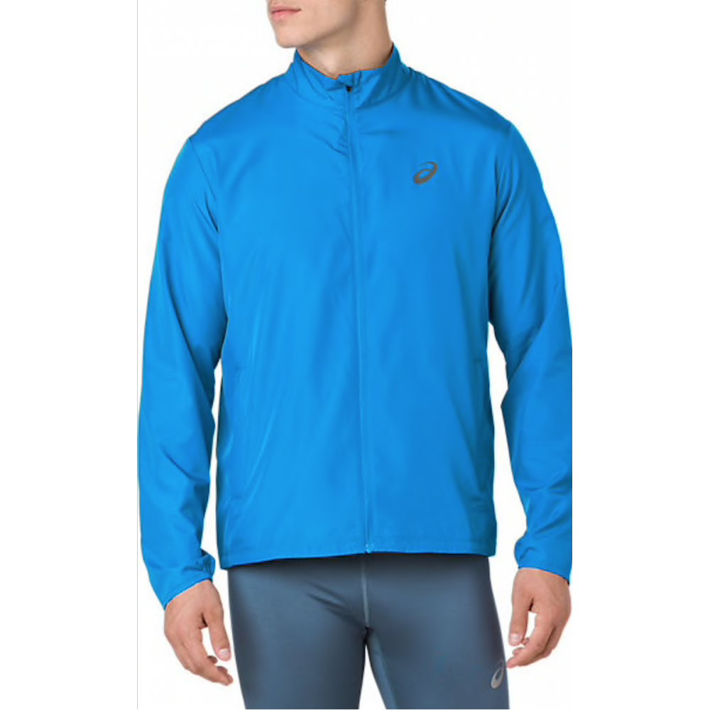 Geaca barbati ASICS SILVER JACKET RACE Blue | InfinityRun